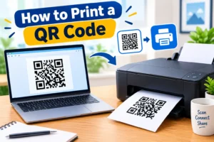 how to print a qr code Image