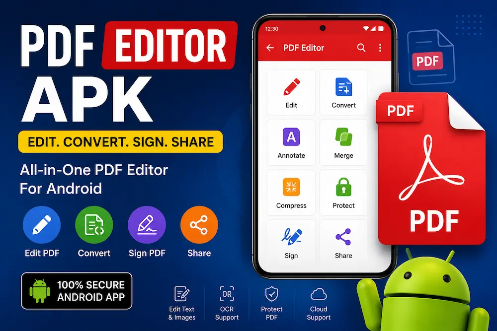 Image of pdf editor apk