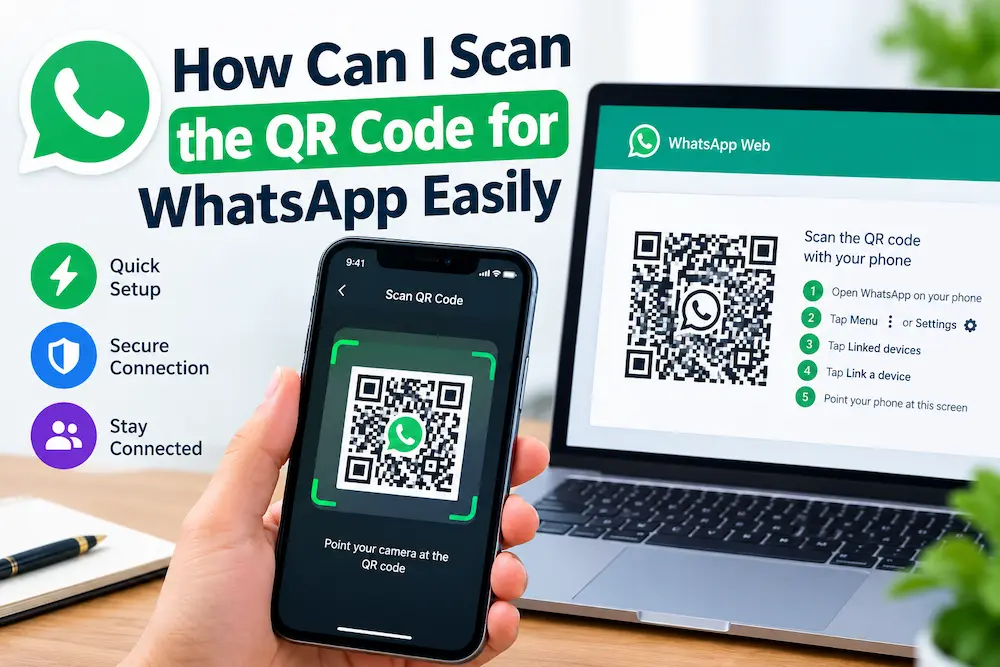 Image of How Can I Scan the QR Code for WhatsApp Easily